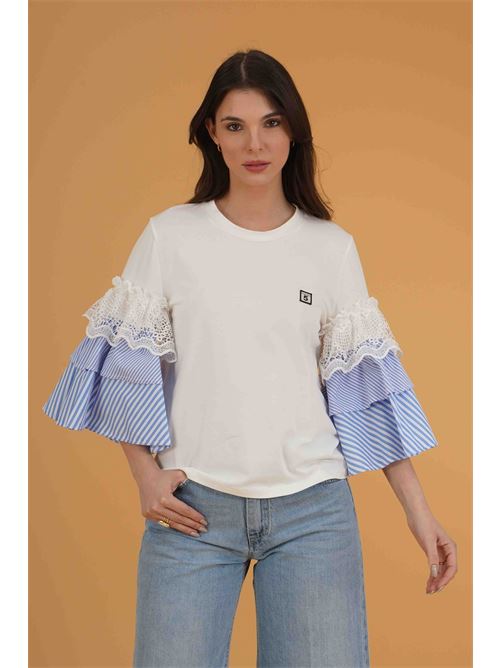 Maglia in cotone Il The' Delle 5 | SAMY 71BIANCO